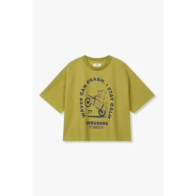 キャラクタープリント半袖Tシャツ 9106222211047