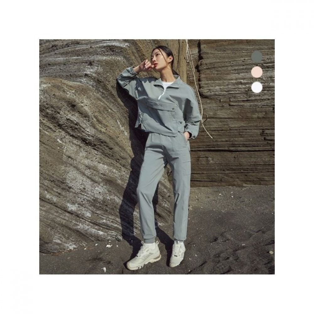 [Eider] レディースシャレーストレッチアノラックジャケット_DWP23114