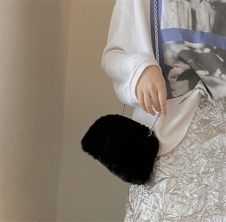 INSスタイル ぬいぐるみ トレンド ファッション スモールスクエア