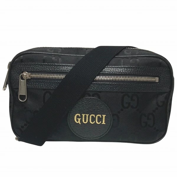 グッチ オフザグリッド 631341 GGナイロン バッグ ボディバッグ 【中古】