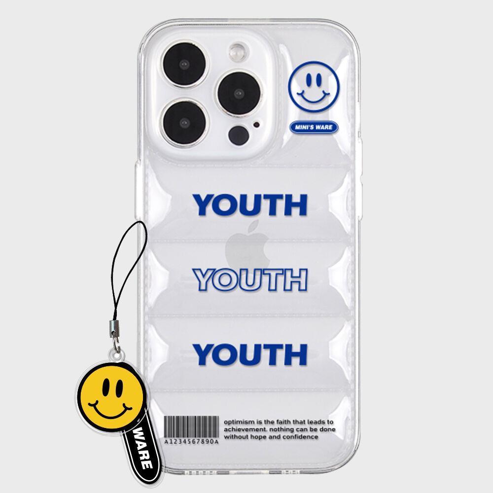 mini s ware YOUTH PADDING CASE BLUE