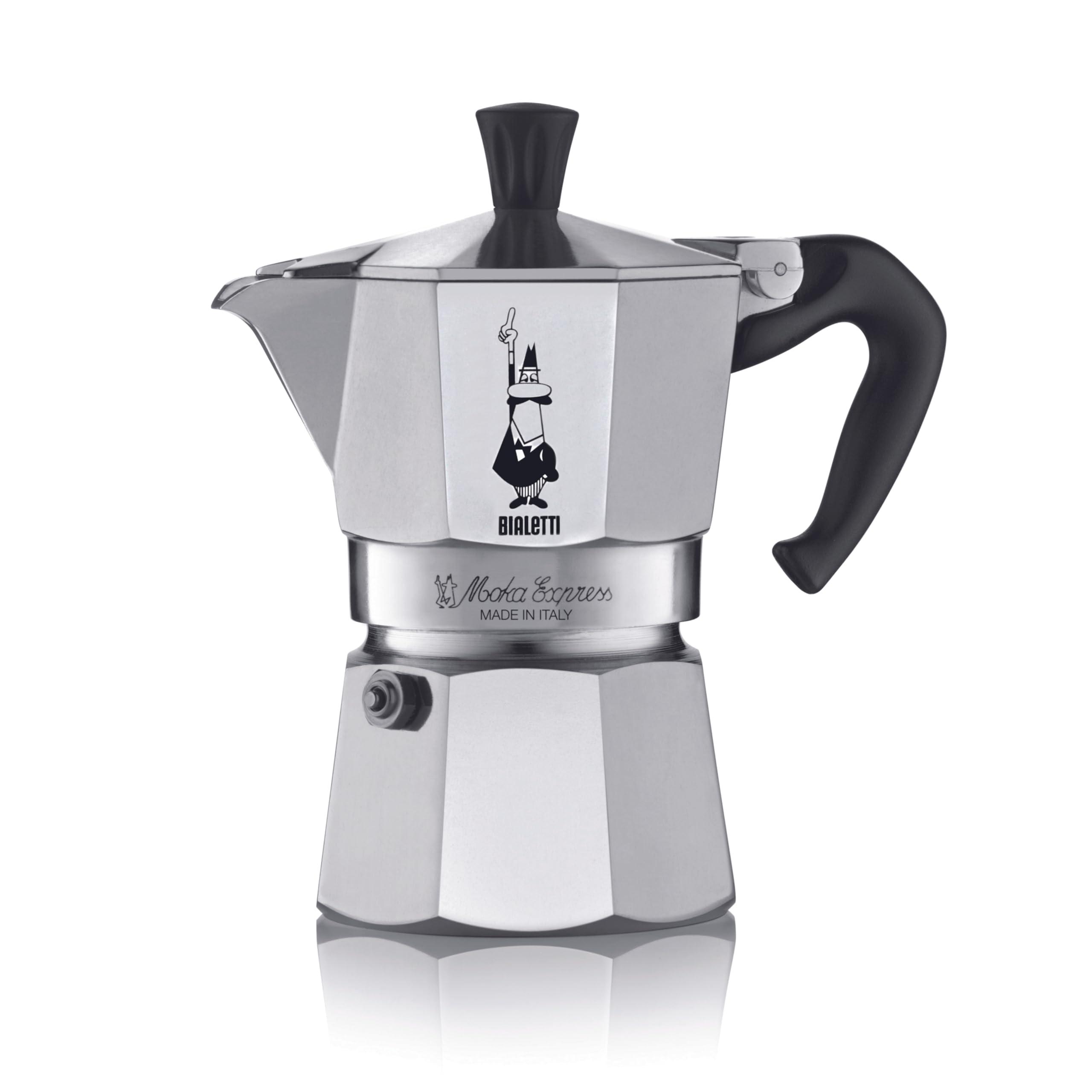 BIALETTI(ビアレッティ) Bialettiモカエキスプレス 3カップ用 直火式 ( コーヒーメーカー エスプレッソメーカー マキネッタ )