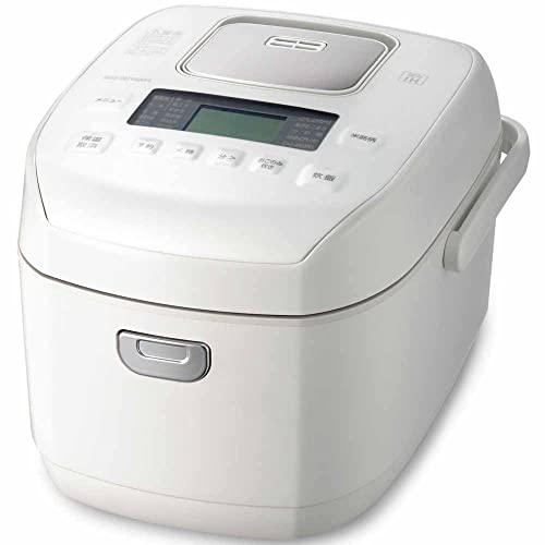 アイリスオーヤマ 炊飯器 5.5合 圧力IH 一人暮らし 50銘柄炊き分け機能 極厚火釜 ホワイト