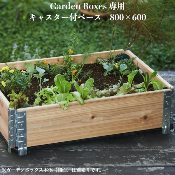 ガーデンボックス専用 800600 キャスター付ベース ボックス別売り エープラスデザイン 花壇 プランター 野菜 家庭菜園 6,622円