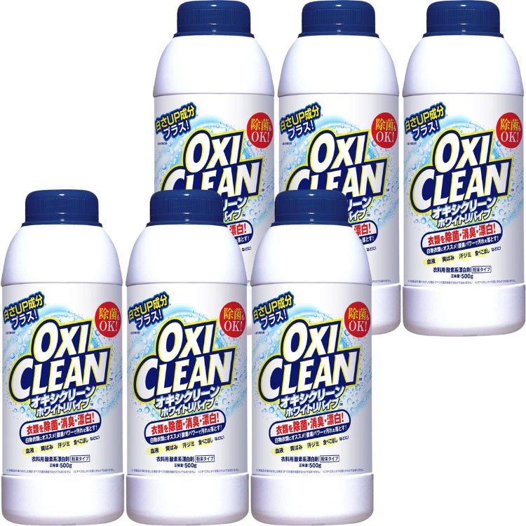 6個セット グラフィコ オキシクリーン ホワイトリバイブ 粉末 500g 漂白 消臭 除菌
