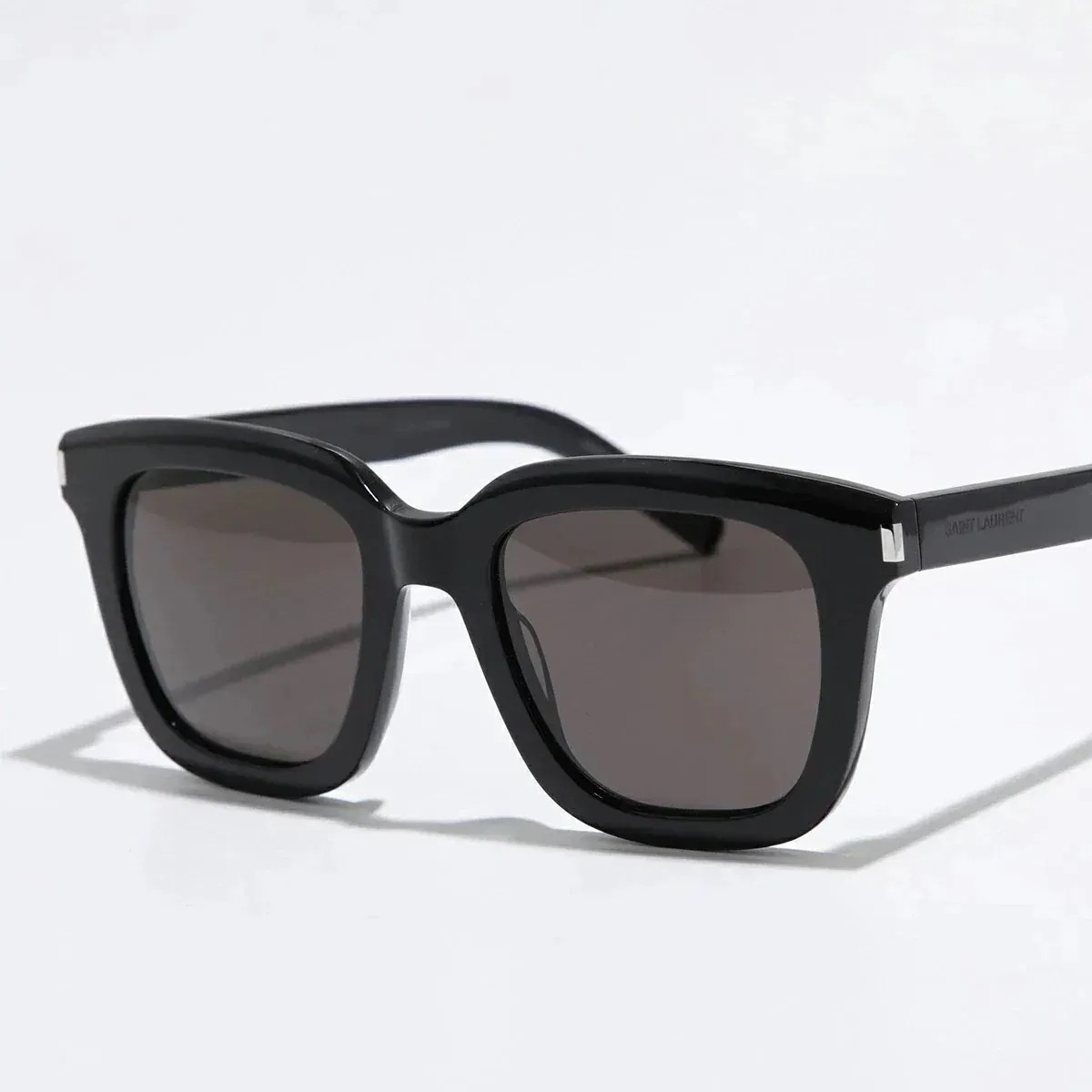 SAINT LAURENT サンローラン サングラス SL 465 レディース ウェリントン型 フルリム メガネ 眼鏡 ロゴ アイウェア 001