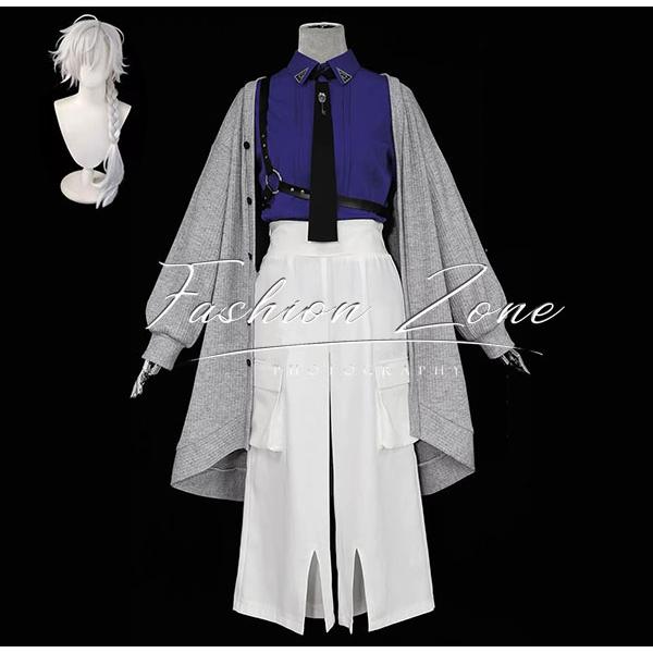 にじさんじ Vtuber 風 叶 かなえ kanakana 新衣装 コスプレ衣装 ウィッグ cosplay ハロウィン 演出服 変装