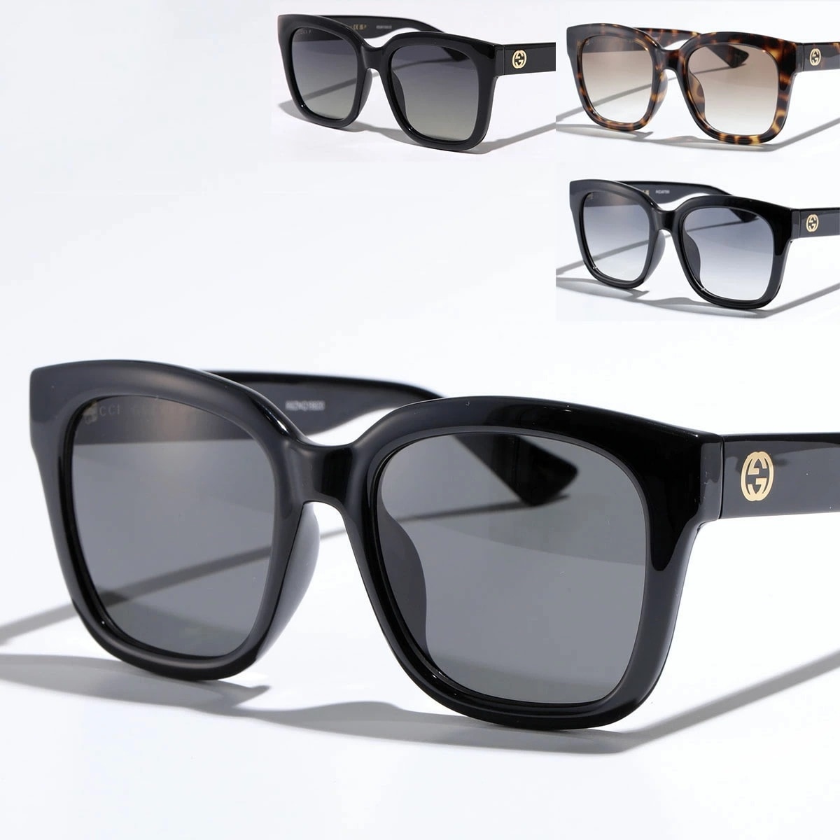 GUCCI グッチ サングラス GG1338SK GG1338S レディース 偏光レンズ ボストン ウェリントン アジアンフィット アイウェア カラー4色