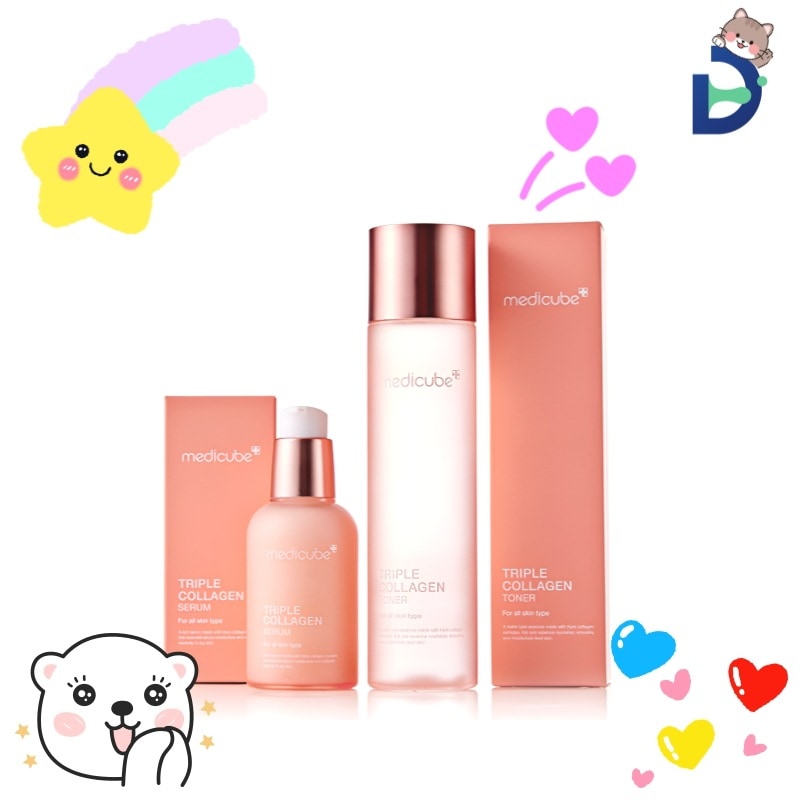 【リニューアル】コラーゲン2種セット(+コラーゲンマスク3枚贈呈)