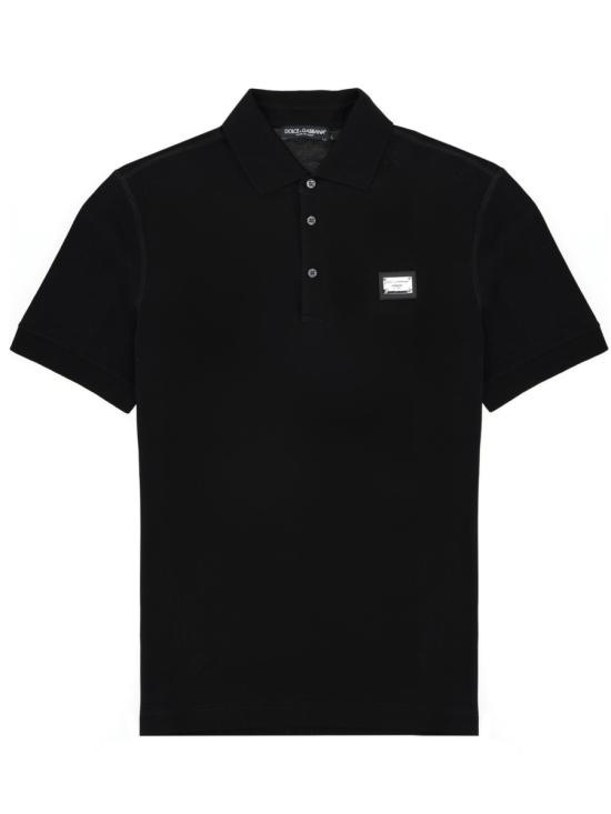 DOLCE & GABBANA Men Polo Shirts G8PL4T G7P1DN0000 BLACK
