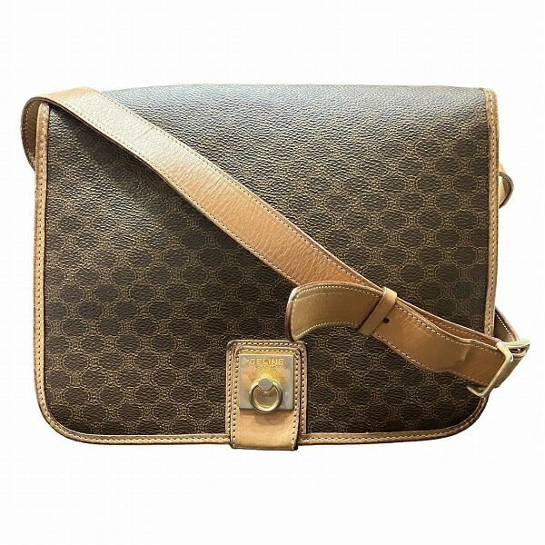 セリーヌ マカダム柄 バッグ ショルダーバッグ メッセンジャーバッグ レディース 【中古】