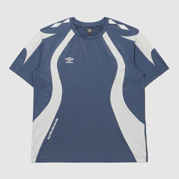 PTRメッシュフットボール半袖Tシャツ BERING SEA UR121SRS38 BRS0