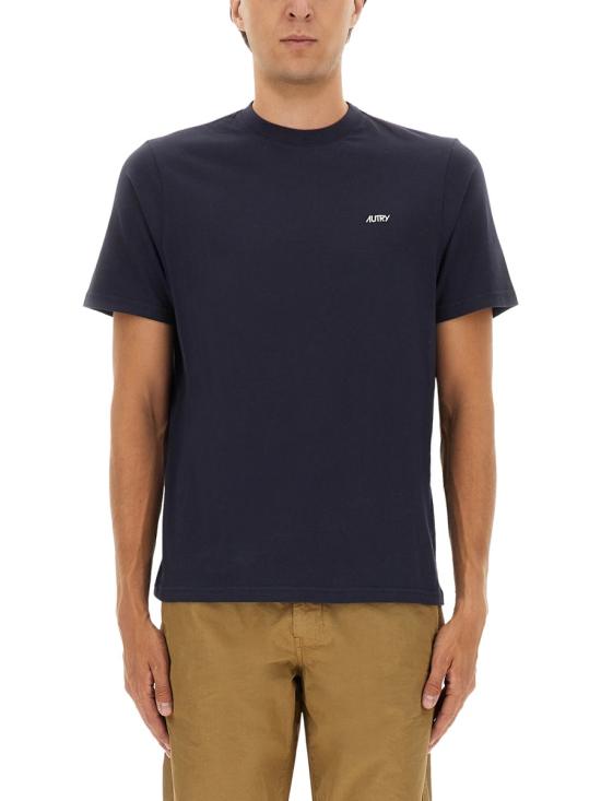 AUTRY Men T-Shirts TSPM A7CB BLUE
