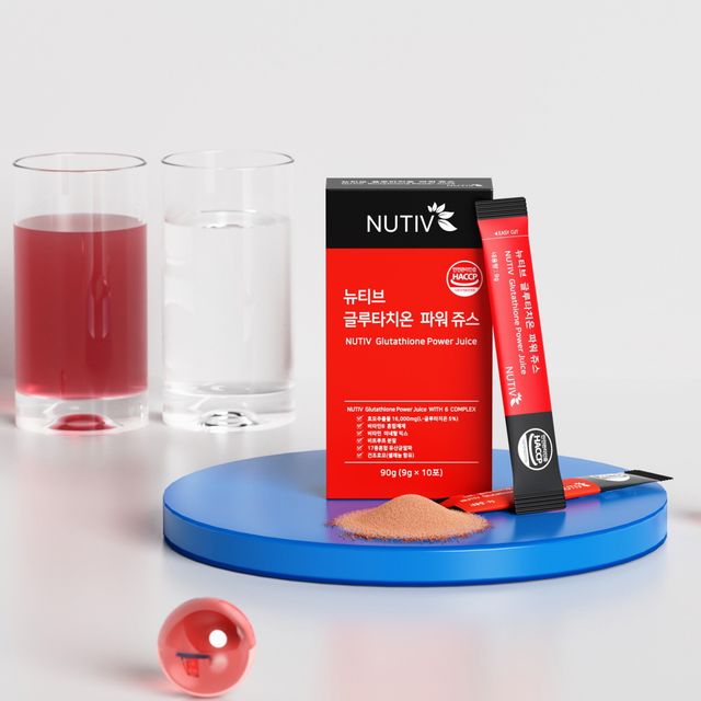 NUTIV プレミアム 飲むグルタチオンパワージュース,肌トーンの改善,体力増進 90g 5,621円