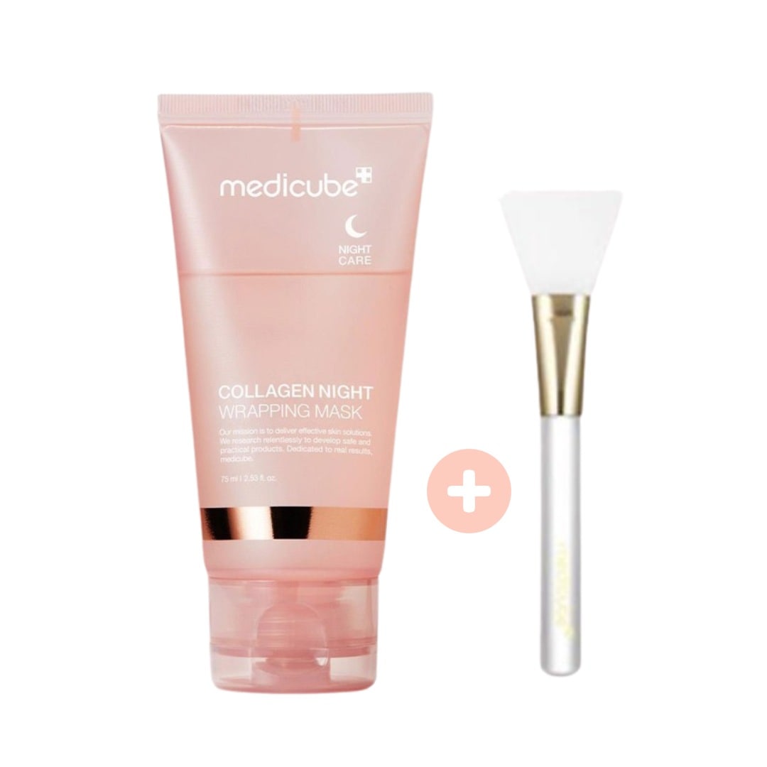 【ゼリーブラシ贈呈】コラーゲンナイトラッピングマスク 75ml