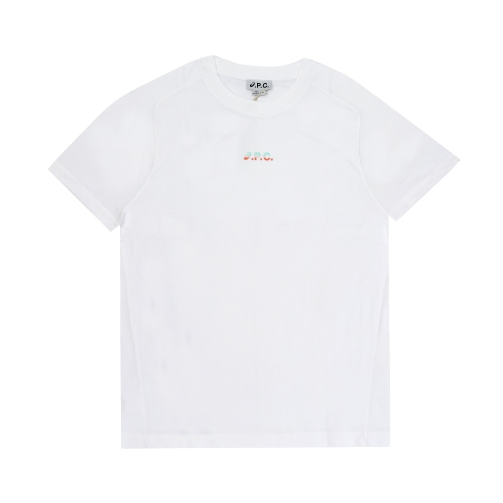 アペセ メンズ 半袖Tシャツ WIND APCxアシックス COEAV H26453 AAB WHITE
