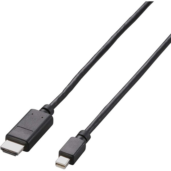 AD-MDPHDMI30BK ブラック [Mini DisplayPort-HDMI変換ケーブル 3.0m] メーカー直送