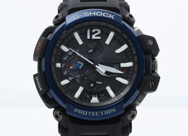 カシオ 腕時計 G-SHOCK MASTER OF G - AIR グラビティマスター 樹脂／SS GPW-2000-1A2JF ソーラー電波 アナログ ブラック メンズ時計【本物保証】