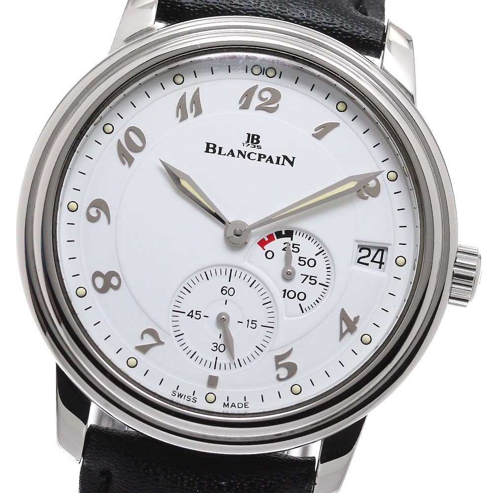 ブランパン Blancpain 1106-1127-55 ニュークラシック パワーリザーブ 手巻き メンズ 良品 _952394【中古】