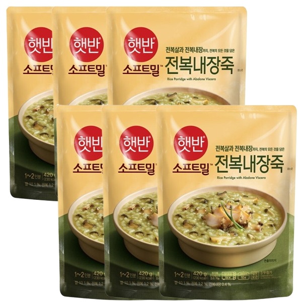 ソフトミルアワビ内臓粥 420gx6入り