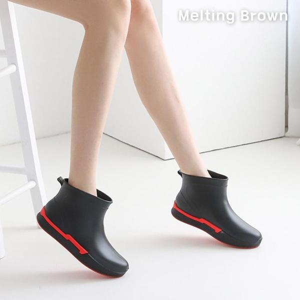 カジュアル夏ファッション長靴レインブーツ3色