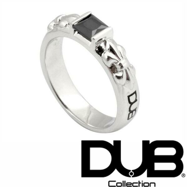 再入荷なし　即納 DUB リング メンズ レディース ジュエリー 230-1 (BK) シルバー アクセサリー ダブジュエリー ダブコレクション 指輪 CanCam キャンキャン Scawaii Sa