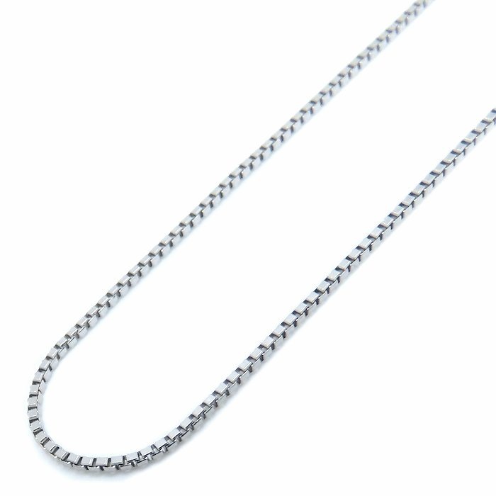 ベネチアンチェーン ネックレス 40cm 2.2グラム Pt850プラチナ レディース/76270【中古】 15,622円
