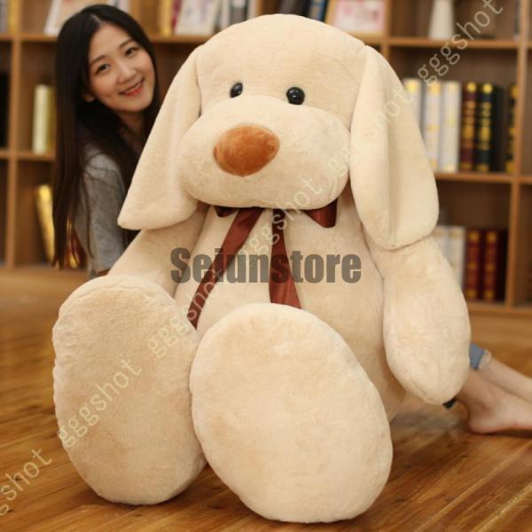 特大 犬 大きい 抱き枕 縫い包み プレゼント ふわふわ フワフワ 添い寝まくら ぬいぐるみ 子供プレゼント 柔らかい 大きなギフト 白