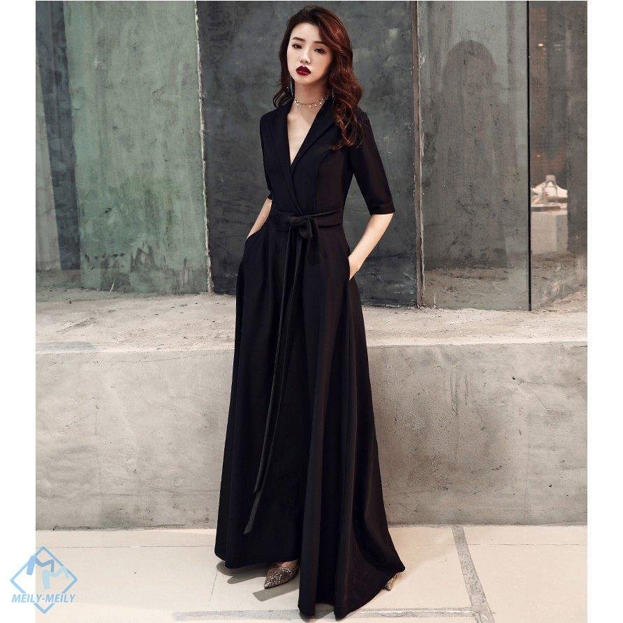 ロングドレス 演奏会 パーティードレス 花嫁 カラードレス 長袖 イブニングドレス 結婚式 フォーマ