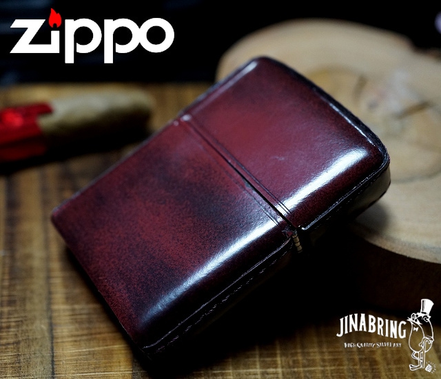 ZIPPO ジッポー ジッポ ライター アドバンティックレザー レッド 革巻き ZIPPO レザー 本革 誕生日 プレゼント バイク バイカー ラッピング