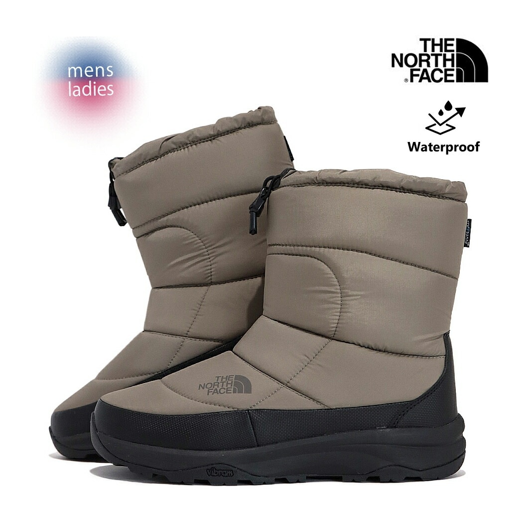 THE NORTH FACE ザノースフェイス ブーツ ヌプシ ブーティ ウォータープルーフ NUPTSE BOOTIE WP VIII CABANGRAY ( グレー 灰色 メンズ レディース NF