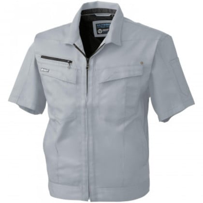 桑和 641 半袖ブルゾン Mサイズ グレー(7) Absolute GEAR