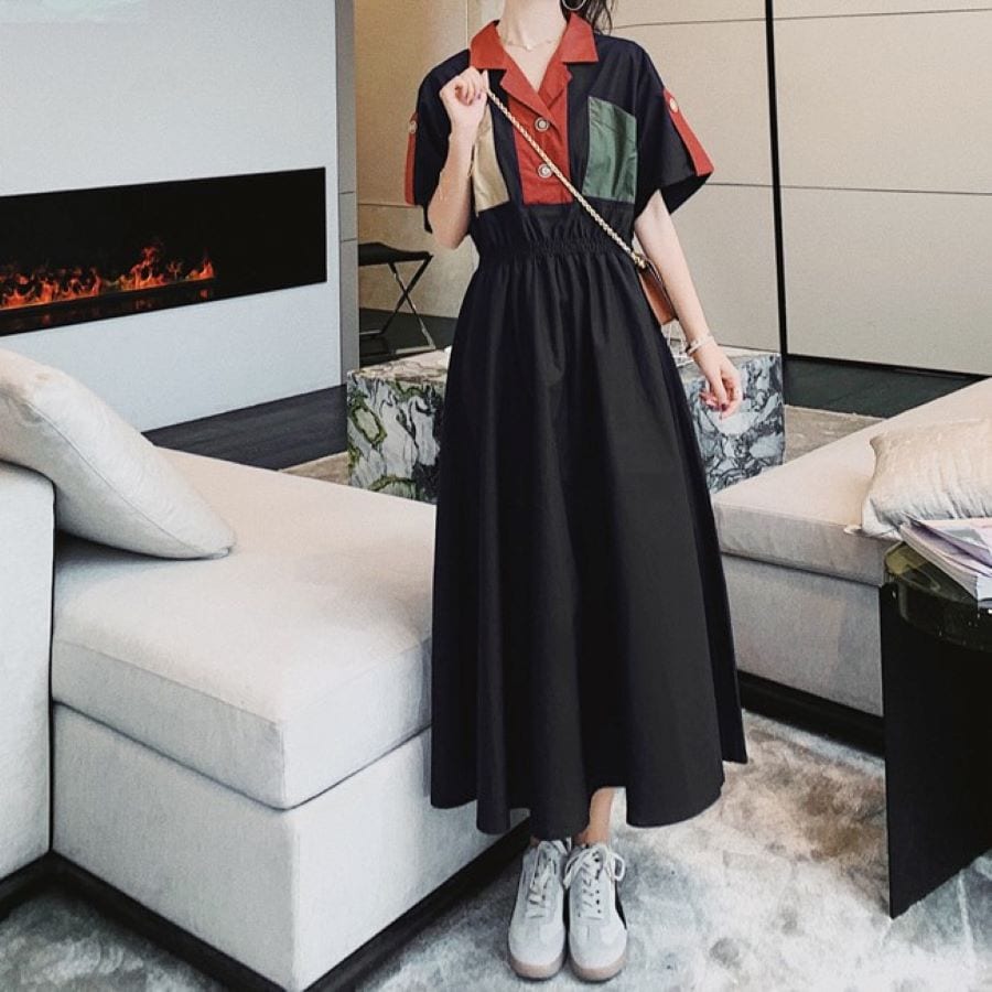 高品質保証ワンピース レディース ルーズドレス ライトマチュアスタイル 10代 20代 30代 40代 サマー 夏 おしゃれ 10671
