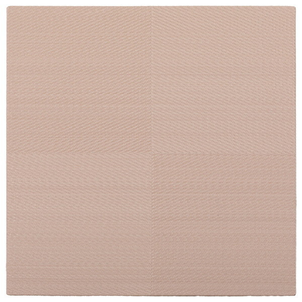 160900955 水拭きできる い草風置き畳 市松模様 12枚組 82×82×2.5 ピンク メーカー直送 21,489円