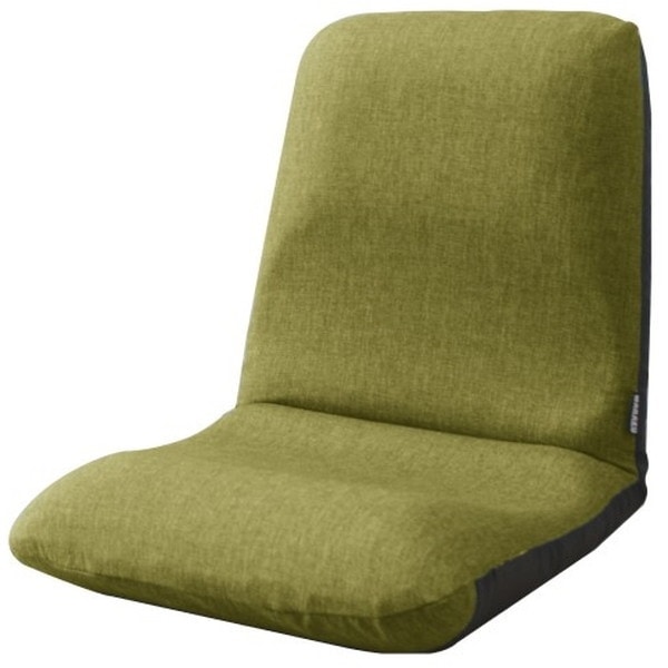 CELLUTANE 座椅子 ローチェアM タスクグリーン リクライニング 折り畳み コンパクト テレワーク 日本製 A454a-583GRN メーカー直送