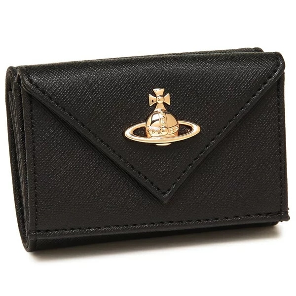 三つ折り財布 ミニ財布 オーブ ブラック レディース VIVIENNE WESTWOOD 5115002EW S0021 N402