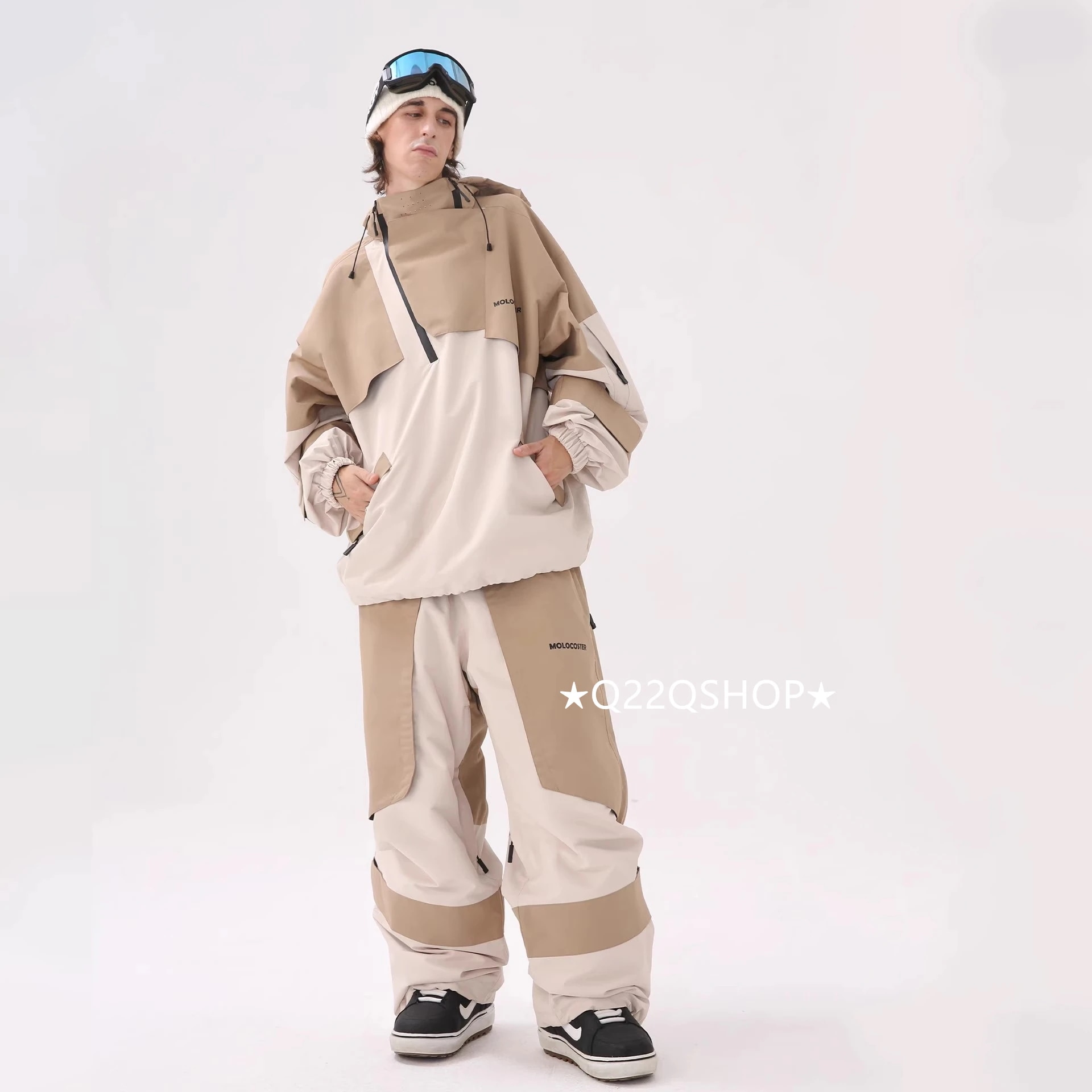 スノーボードウェア 2025 上下セット メンズ レディース ジャケット アウター パンツ ズボン セットアップ ウィンタースポーツ スキーウェア スノボウェア スノー 防水防風 韓国風