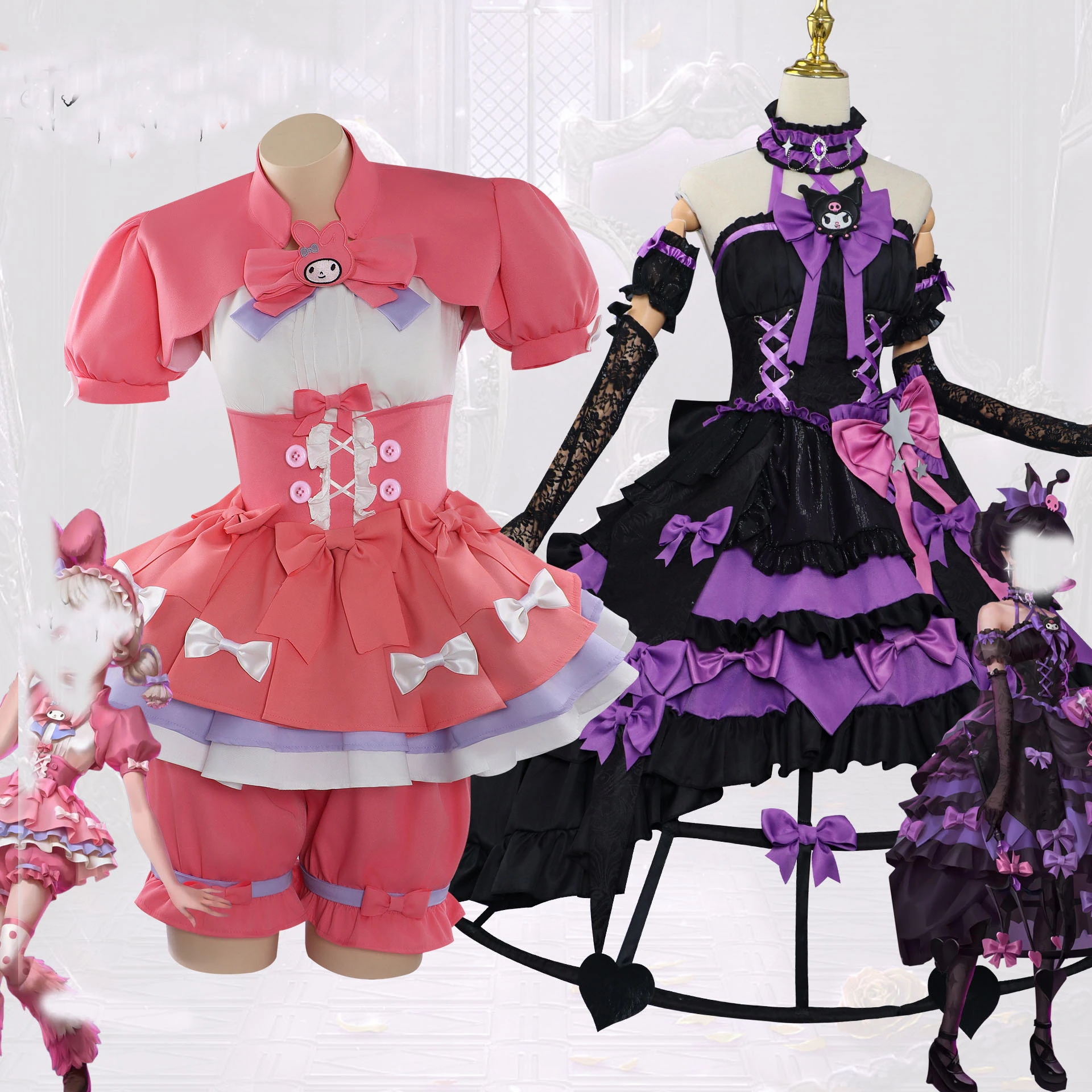 新作入荷 コスプレ変装仮装 衣装 アイデンティティ V MADAME ROUGE ナガノフレンズ