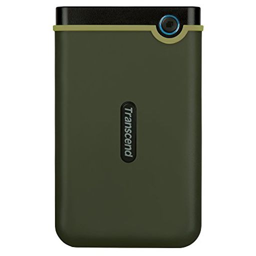 Transcend ポータブルHDD 2TB 【PS5/PS4 メーカー動作確認済】 耐衝撃 USB3.1 Gen1 3年保証 TS2TSJ25M3G(ミリタリーG)