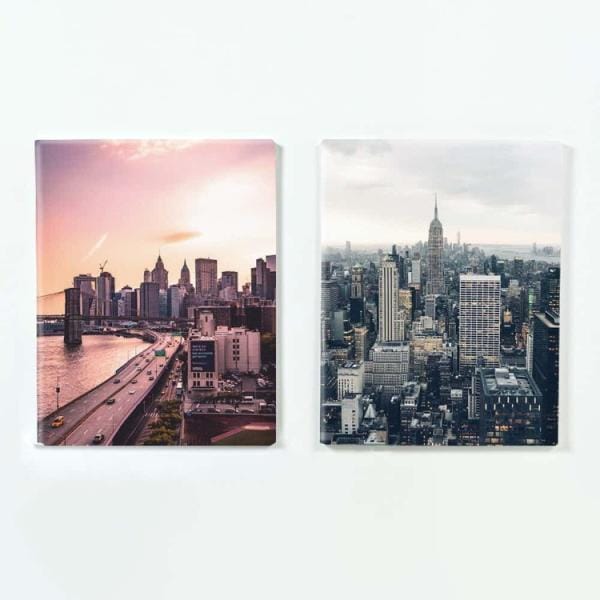 ファブリックパネル アートフレーム 飾り 情景 おしゃれ 壁掛け ウォールデコレーション 都会 アーバン 都市風景 ビル群 2枚セット