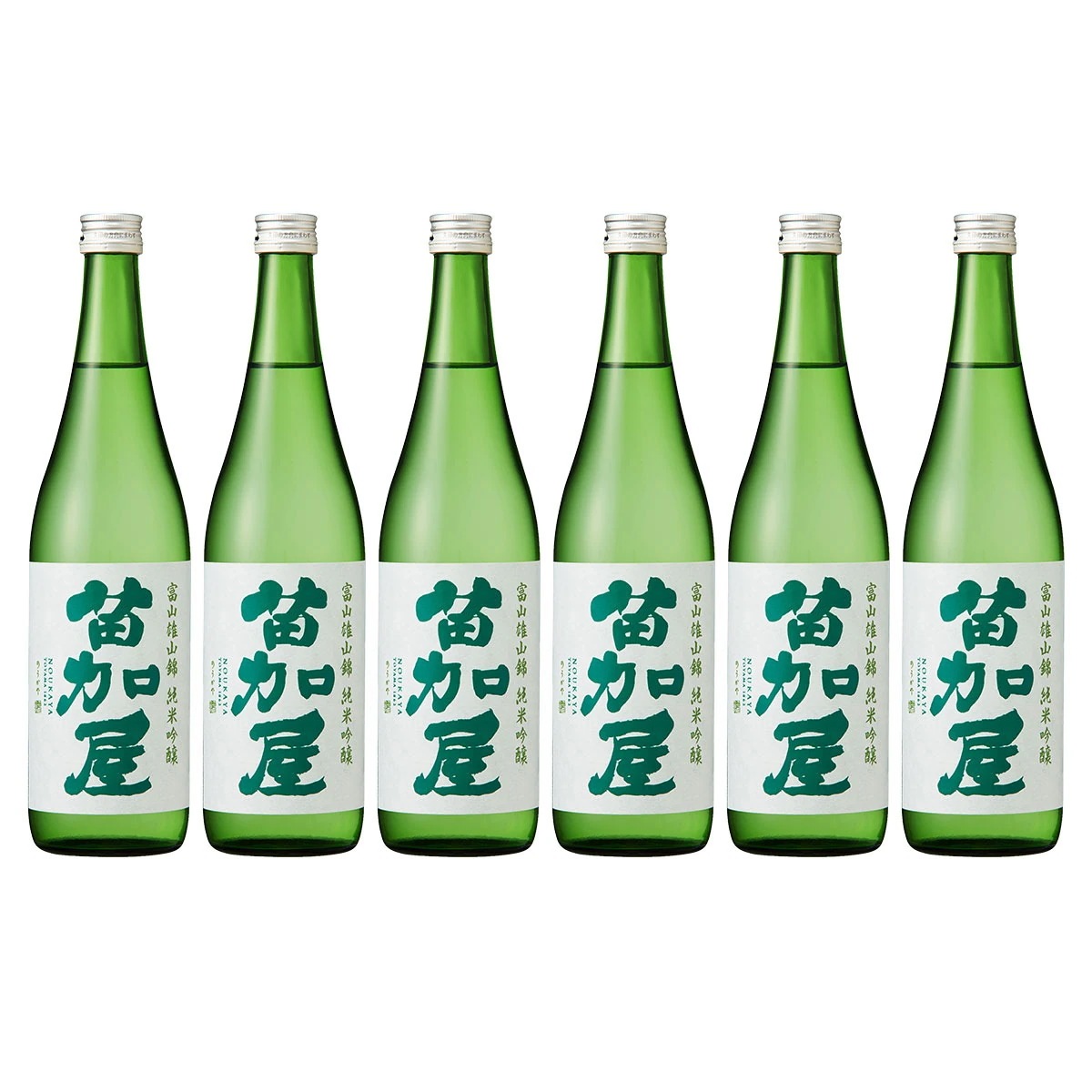 日本酒 富山県 若鶴酒造 苗加屋　富山雄山錦 純米吟醸 720ml 6本
