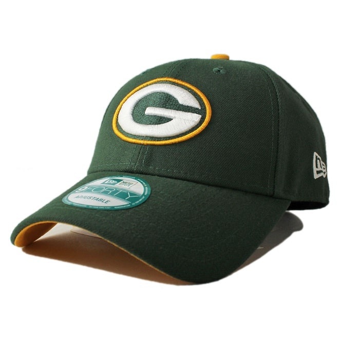 ストラップバックキャップ 帽子 9forty メンズ レディース NFL グリーンベイ パッカーズ