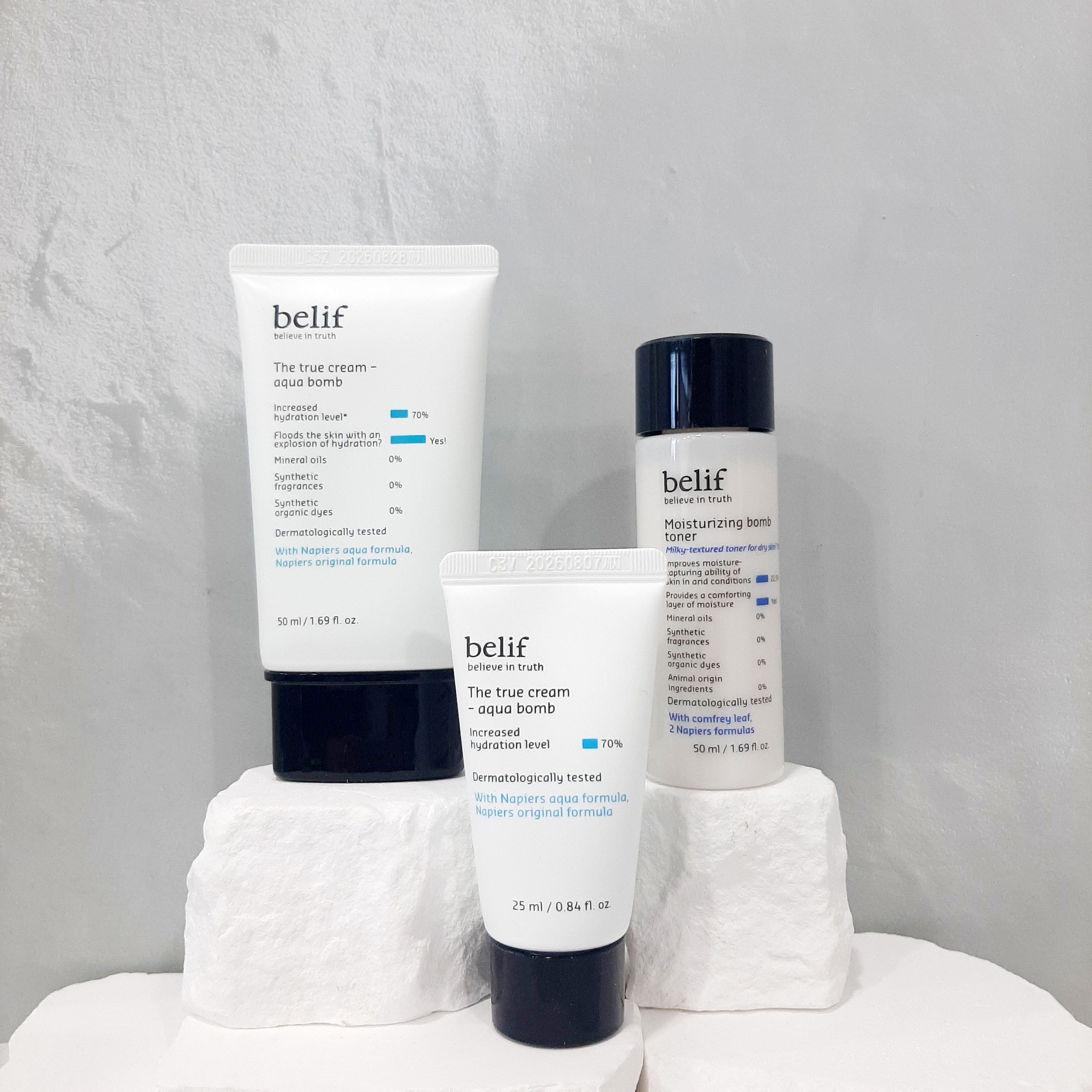 ザトゥルークリーム アクアバーム 50ml+25ml 企画 (+トナー50ml)/빌리프아쿠아밤토너