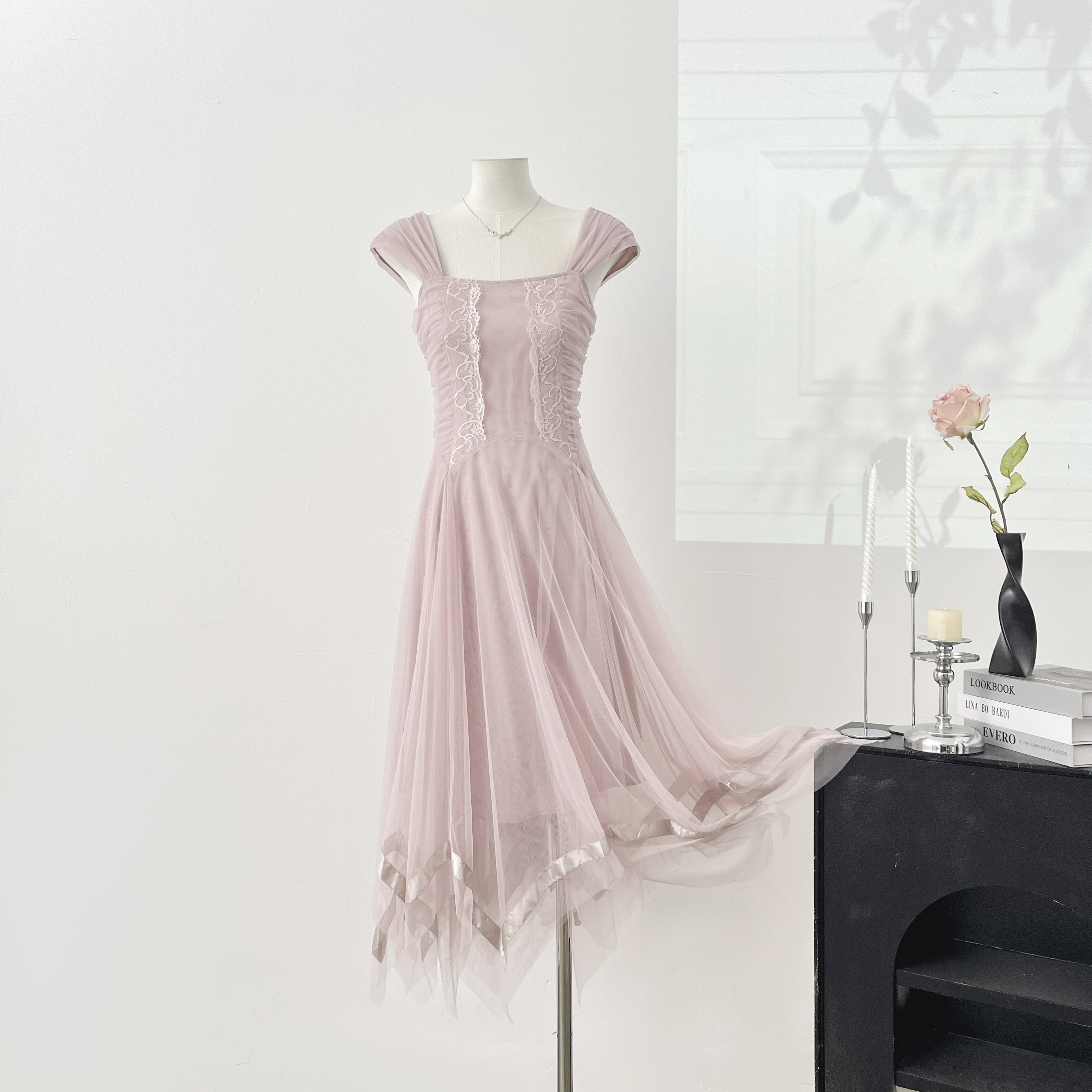 ワンピース ロングワンピース 夏 レースドレス パーティー ワンピース 二次会 結婚式 デートワンピース 気質 ノースリーブワンピース