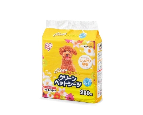 アイリスオーヤマ 香り付きクリーンペットシーツ レギュラー 280枚 ES-N280F ×3個セット