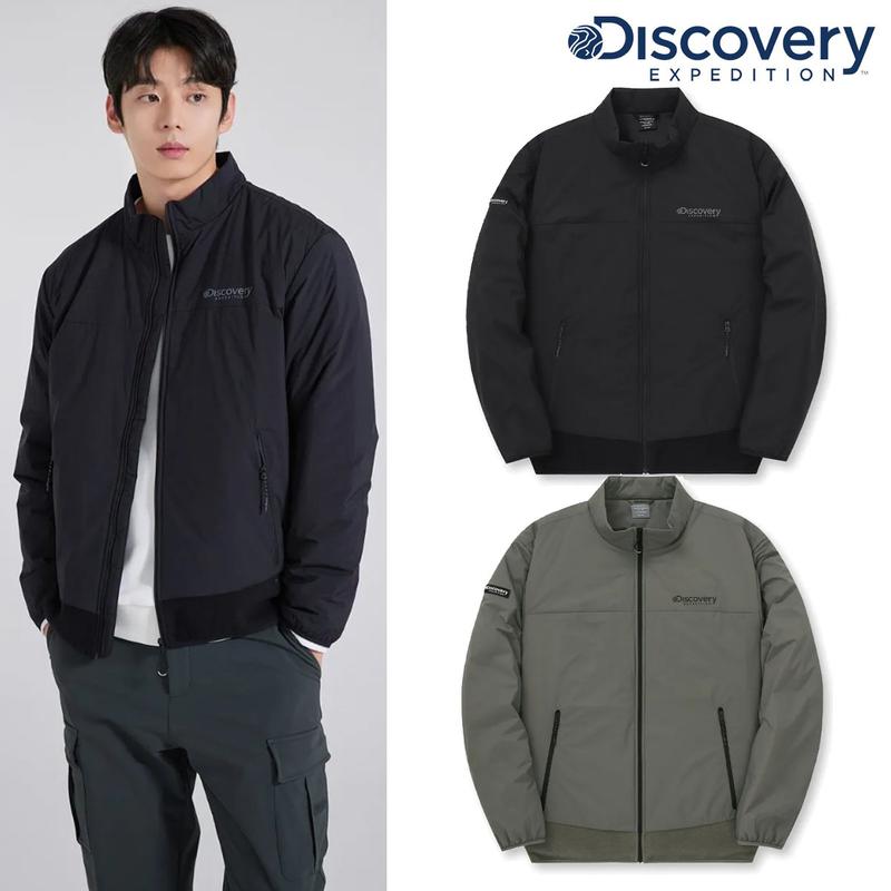 [24F/W] DMSS77046 男性 パッド入りハイブリッドフリースハイネックジャケット パディングジャケット