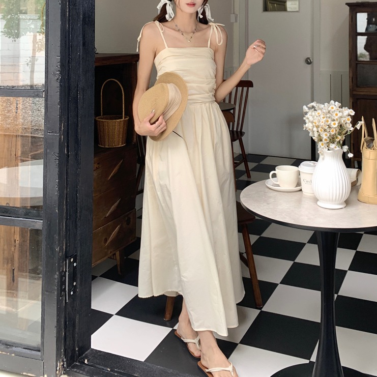 個性的 春服 夏服 秋服 デニム レディース トップス ワンピース フレア ロング マキシ丈 袖なし ノースリーブ インスタ映え SNS 映え モテ 流行 トレンド 格上げ 涼しい 美脚 脚