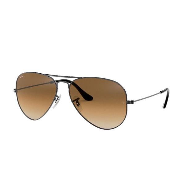 サングラス RaybanRay Ban Aviator Gradient Light Brown Unisex Sunglasses RB3025-004/51-58