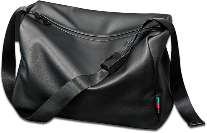 ボストンバッグ メンズ レディース ショルダーバッグ PU 斜めがけバッグ 大容量 ジム 修学旅行 旅行バッグ 撥水 A4 ゴルフバッグ スポーツバッグ YH3520( ブラック)