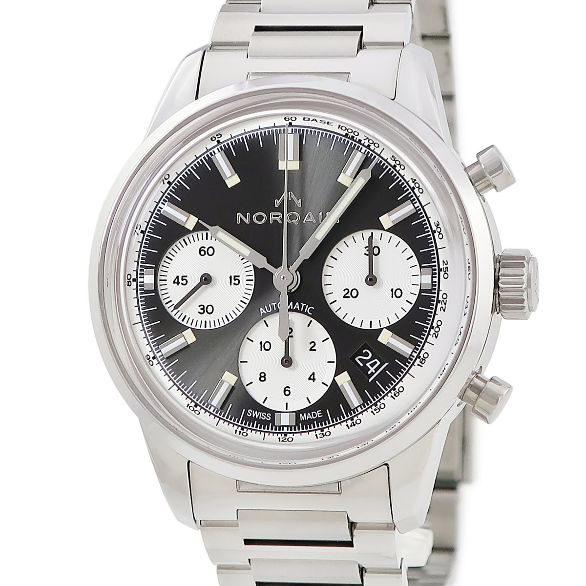 フリーダム 60 クロノ 40mm N2201S22C/T221/201SG 自動巻き メンズ 新品同様 アンスラサイトグレー 3年保証